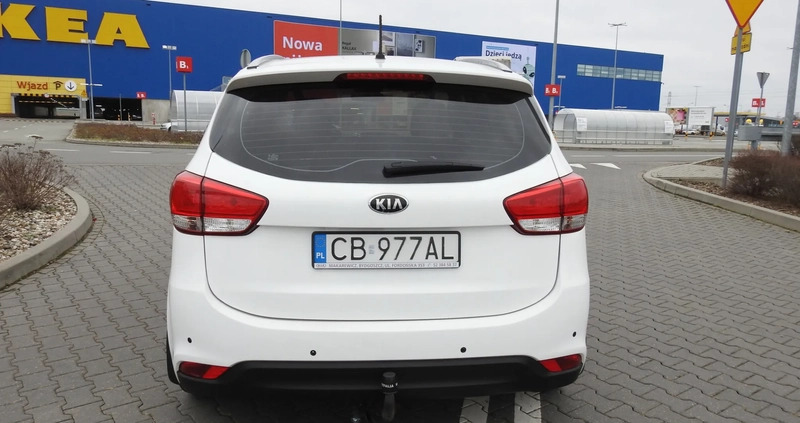 Kia Carens cena 36500 przebieg: 192000, rok produkcji 2013 z Bydgoszcz małe 466